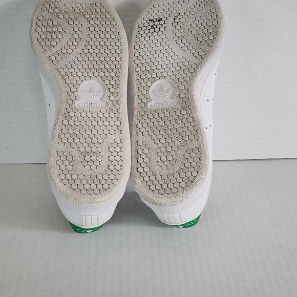 Adidas Stan Smith Shoes Mens Size 6.5  White Green Leather Sneakers‎ Art# M20605 - Picture 7 of 8